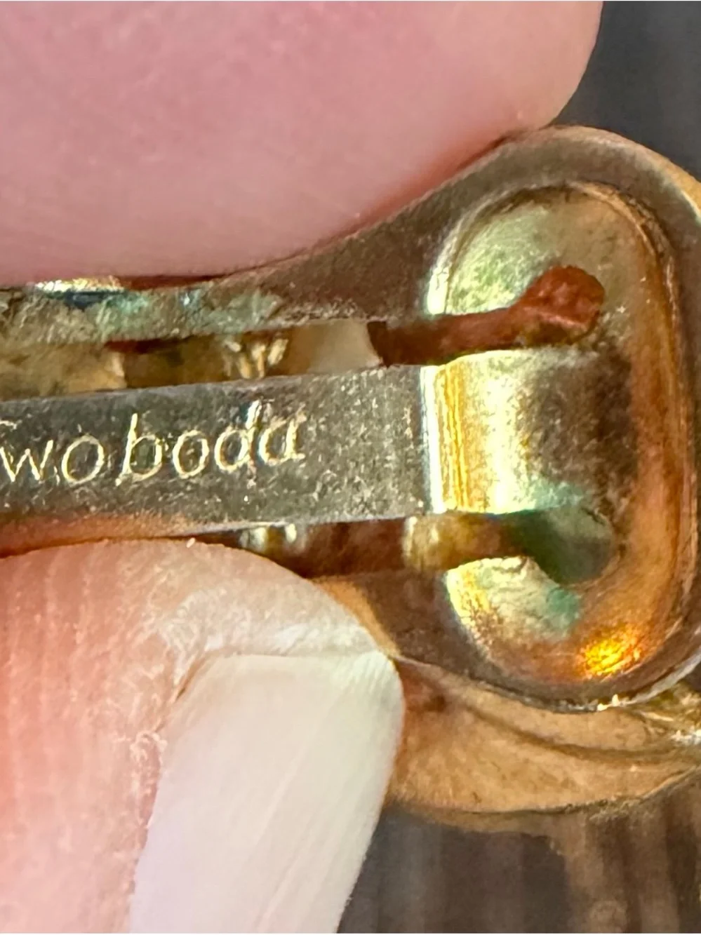 Vintage Swoboda Brooch and Earring Set